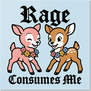 Rage-Consumes-Me Posters and Art